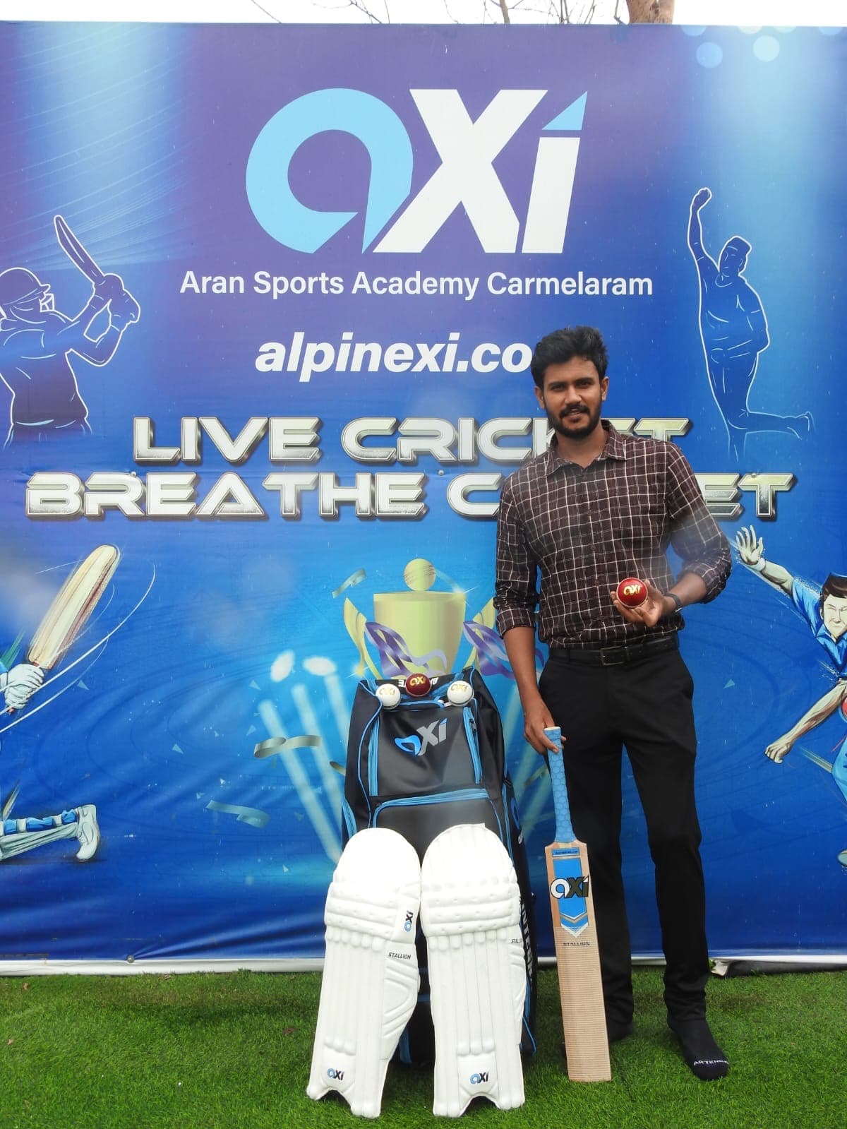 Koushik V at the academy
