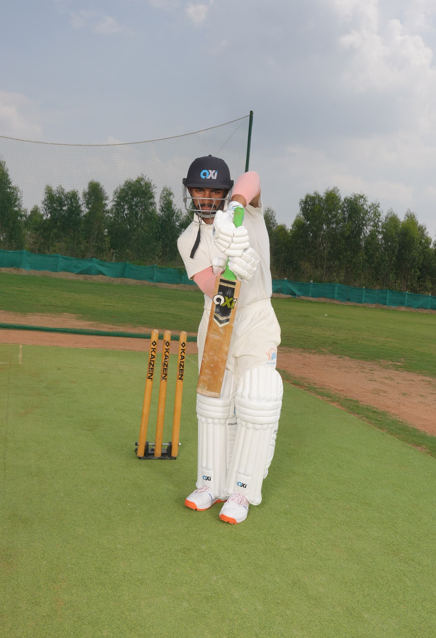 Axi Sports store — premium cricket equipment in Bangalore
